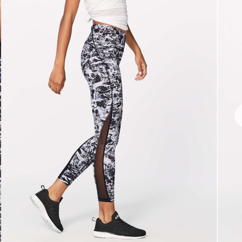 Lululemon Train Times 7/8 Pant 25” in Interlaced Starlight